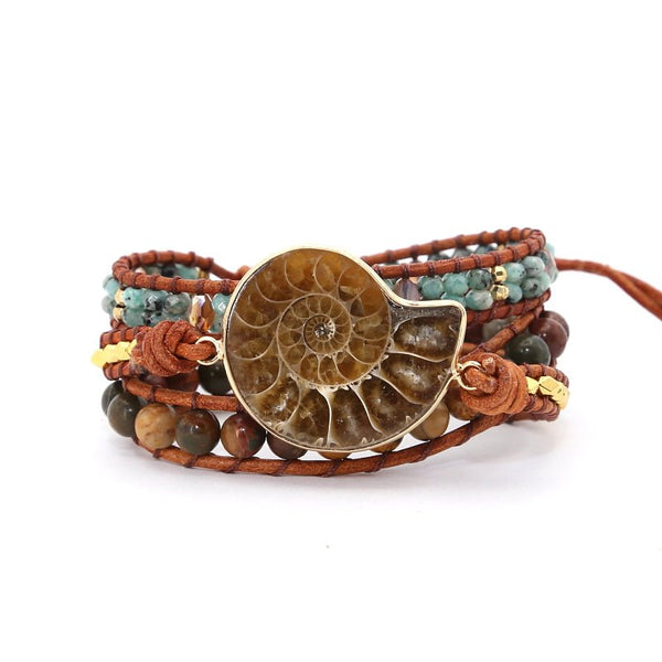 Bracelet Nautile Océan - Couleurs Lagon
