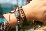 Bracelets Energie Coeur Pour Femme - Couleurs Lagon