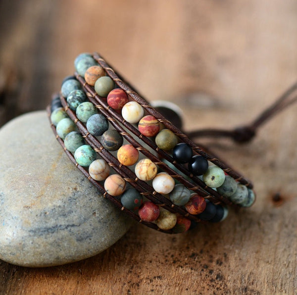 Bracelets Energie Coeur Pour Femme - Couleurs Lagon
