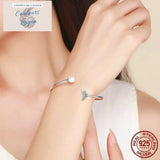Bracelets Queue de Sirène en Argent Massif 925 - Couleurs Lagon
