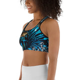 Brassière de Sport Couleurs Lagon BENITIER BLEU - Couleurs Lagon