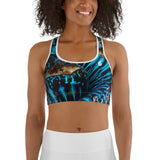 Brassière de Sport Couleurs Lagon BENITIER BLEU - Couleurs Lagon