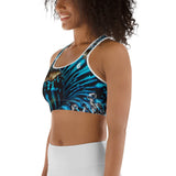 Brassière de Sport Couleurs Lagon BENITIER BLEU - Couleurs Lagon