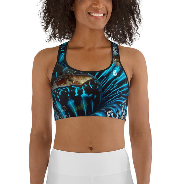 Brassière de Sport Couleurs Lagon BENITIER BLEU - Couleurs Lagon