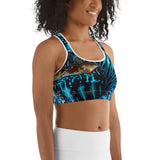 Brassière de Sport Couleurs Lagon BENITIER BLEU - Couleurs Lagon
