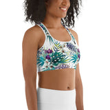 Brassière de Sport Couleurs Lagon FLORAL COLEOPTERES - Couleurs Lagon