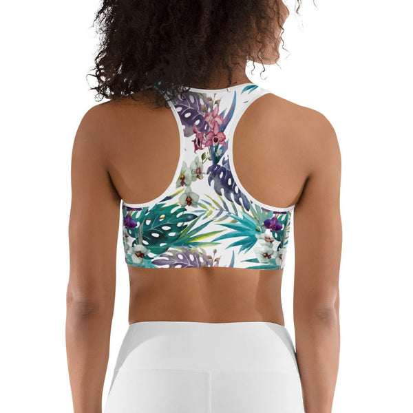 Brassière de Sport Couleurs Lagon FLORAL COLEOPTERES - Couleurs Lagon