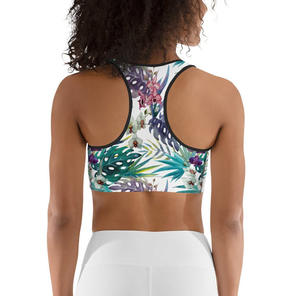 Brassière de Sport Couleurs Lagon FLORAL COLEOPTERES - Couleurs Lagon