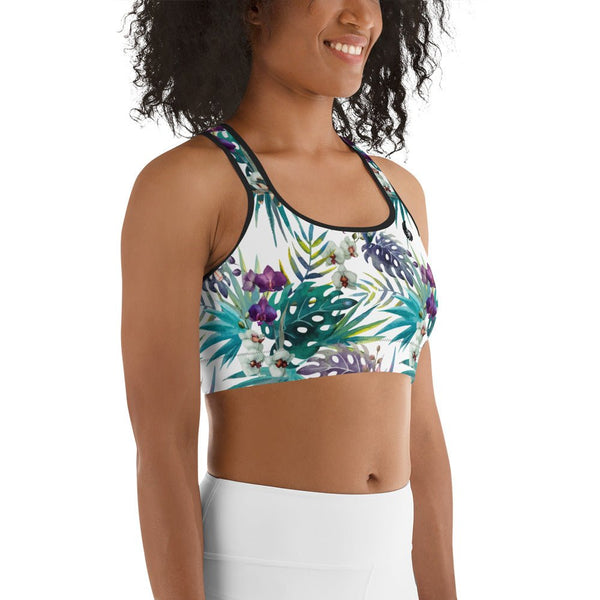 Brassière de Sport Couleurs Lagon FLORAL COLEOPTERES - Couleurs Lagon