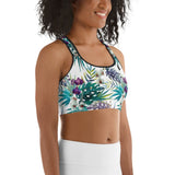 Brassière de Sport Couleurs Lagon FLORAL COLEOPTERES - Couleurs Lagon
