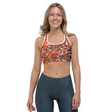 Brassière de Sport Couleurs Lagon GORGONES ROUGE D - Couleurs Lagon