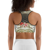 Top yoga dos nageur motif marin marine 2 UPF50+ — dos Couleurs Lagon