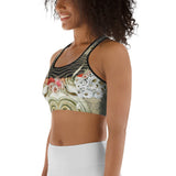 Brassière surf kite femme motif marin marine 2 — côté Couleurs Lagon Pacifique
