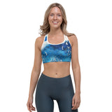 Brassière de Sport Couleurs Lagon MARINE 3 PACIFIC TIE DYE - Couleurs Lagon