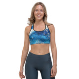 Brassière de Sport Couleurs Lagon MARINE 3 PACIFIC TIE DYE - Couleurs Lagon