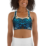 Brassière de Sport Couleurs Lagon Océan BENITIER BLEU - Couleurs Lagon