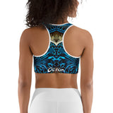 Brassière de Sport Couleurs Lagon Océan BENITIER BLEU - Couleurs Lagon
