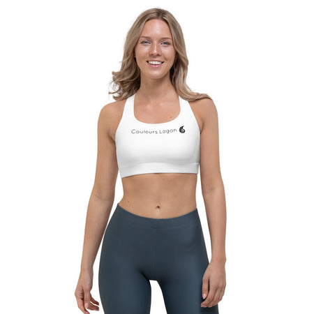 Brassière de Sport Couleurs Lagon WHITE - Couleurs Lagon