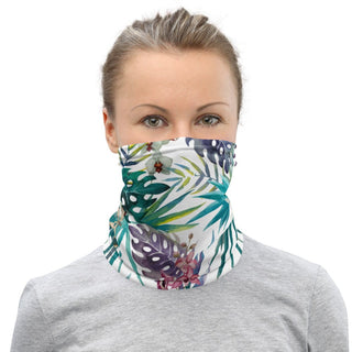 Cache cou multi usage Couleurs Lagon Floral 2 - Couleurs Lagon