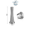 Capsule en Acier Inoxydable avec Filtre pour Machine Nespresso - Couleurs Lagon