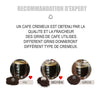 Capsules réutilisables RECAPS pour machines Nespresso + 60 couvercles - Couleurs Lagon