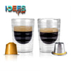 Capsules réutilisables RECAPS pour machines Nespresso + 60 couvercles - Couleurs Lagon