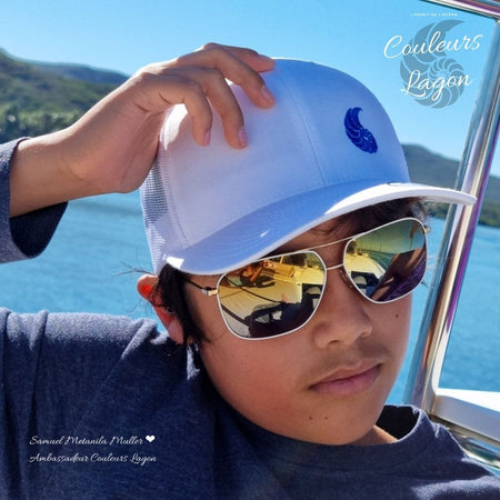 Casquette aéré spécial queue de cheval Edition Spéciale Couleurs Lagon - Couleurs Lagon