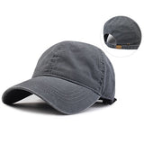 Casquette baseball coton lavé spécial queue de cheval - Couleurs Lagon