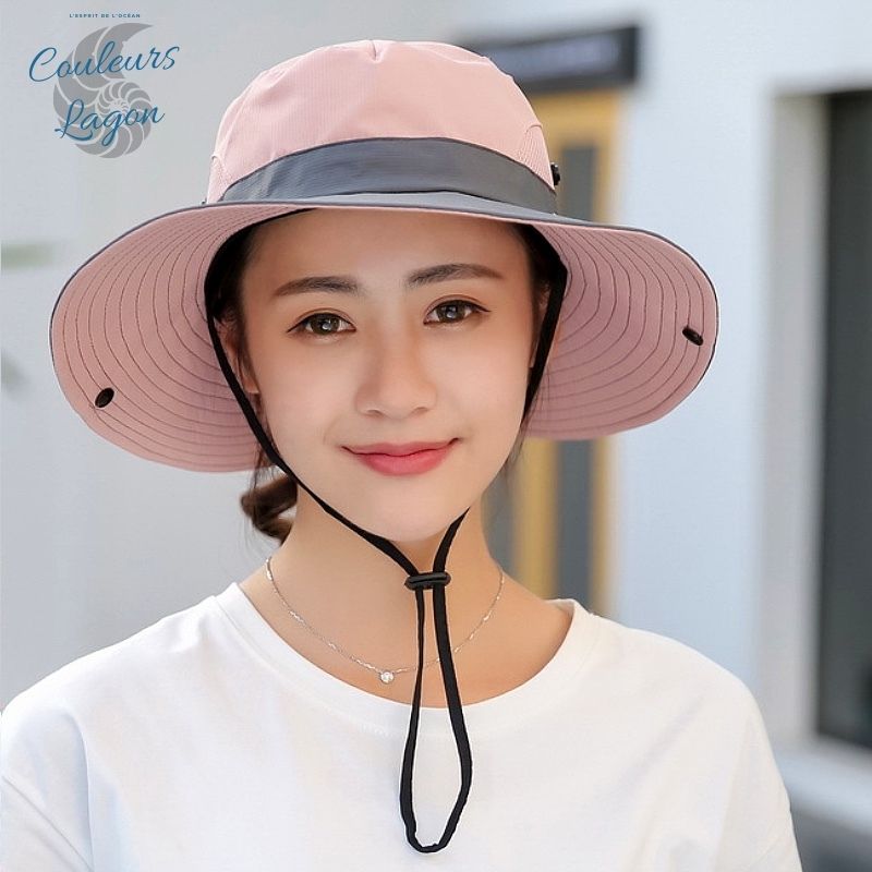 Chapeau d'ombrage à large bord pliable pour femmes,UPF 50 + sac de ruban  anti - UV Summer Fashion Travel Beach Hat,chapeau de jardinage de randonnée