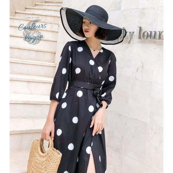 Chapeau de paille en Organza tissé à la mode pour femme - Couleurs Lagon