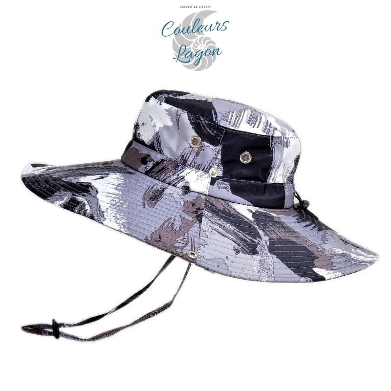 MELLIEX Chapeau Soleil Large Bord Anti UV UPF50+ Pliable - Randonnée, Pêche Homme Femme