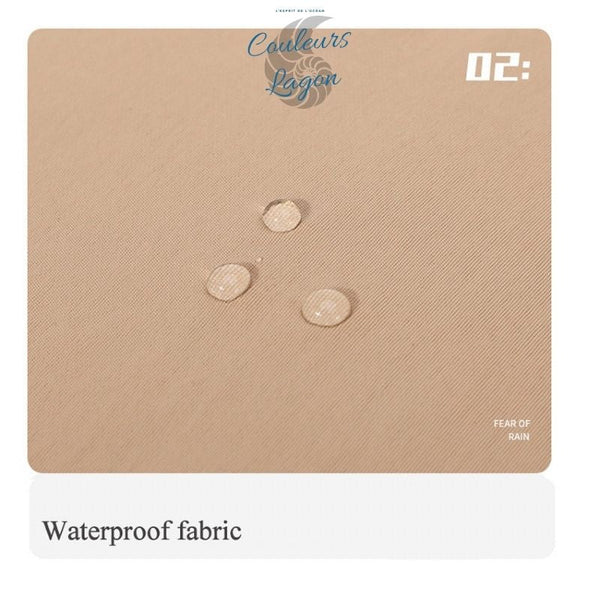 Chapeau de Soleil Anti UV Unisexe à Bord Large Pliable PANAMA UNI - Couleurs Lagon