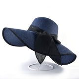 Chapeau de soleil Dame Paille - Couleurs Lagon