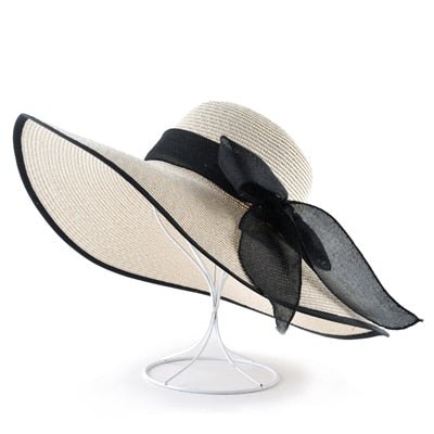 Chapeau de soleil Dame Paille - Couleurs Lagon