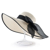 Chapeau de soleil Dame Paille - Couleurs Lagon