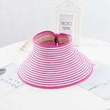 Chapeau de plage femme pliable sac voyage — Couleurs Lagon
