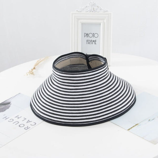Chapeau paille femme coloris uni protection soleil — Couleurs Lagon