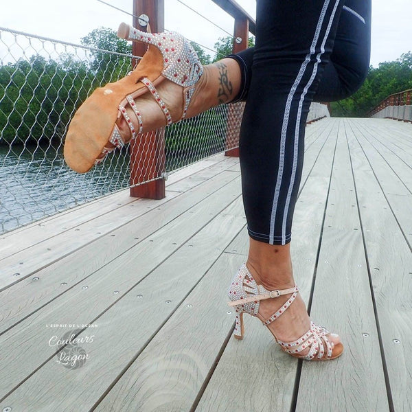 Chaussure Danse Latine - Couleurs Lagon