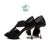 Chaussures Danse Latine Double Couche T8.5cm - Couleurs Lagon