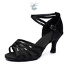 Chaussures Danse Latine Pro Satin 5cm - Couleurs Lagon