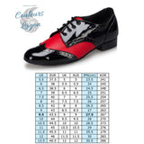 Chaussures de danse latine pour hommes - Couleurs Lagon