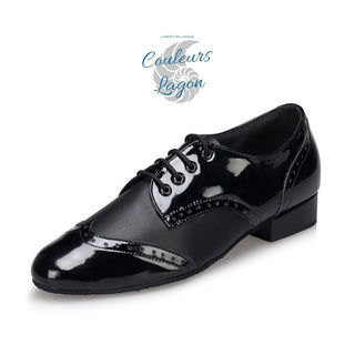Chaussures de danse latine pour hommes - Couleurs Lagon