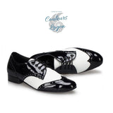 Chaussures de danse latine pour hommes - Couleurs Lagon