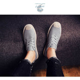 Chaussures de pêcheur en toile à lacets - Couleurs Lagon
