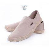 Chaussures en toile de chanvre et en paille pour hommes - Couleurs Lagon