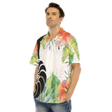 Chemise Hawaïenne Hommes Grandes Tailles Floral Hibiscus - Couleurs Lagon