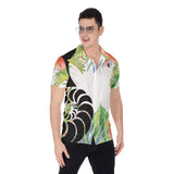 Chemise Hommes Grandes Tailles Floral Hibiscus - Couleurs Lagon