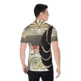 Chemise Hommes Grandes Tailles Sable et Coquillages - Couleurs Lagon