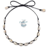 Collier de Coquillage Tressé Hawaïen - Couleurs Lagon