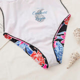 Combi Surf Manches Longues ROSE ALOA - Couleurs Lagon - gros plan int culotte entièrement doublé sur l'avant